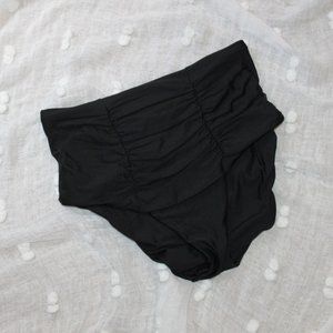 BECCA Black swim bottoms Size Medium